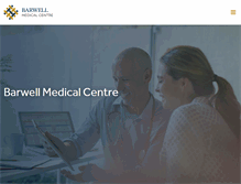 Tablet Screenshot of barwellmedicalcentre.com.au